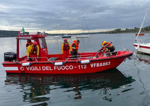 Inaugurazione motovedetta vigili del fuoco di arona