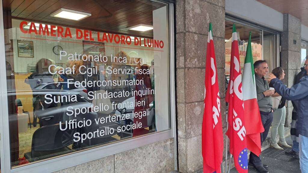 La nuova Camera del Lavoro di Luino