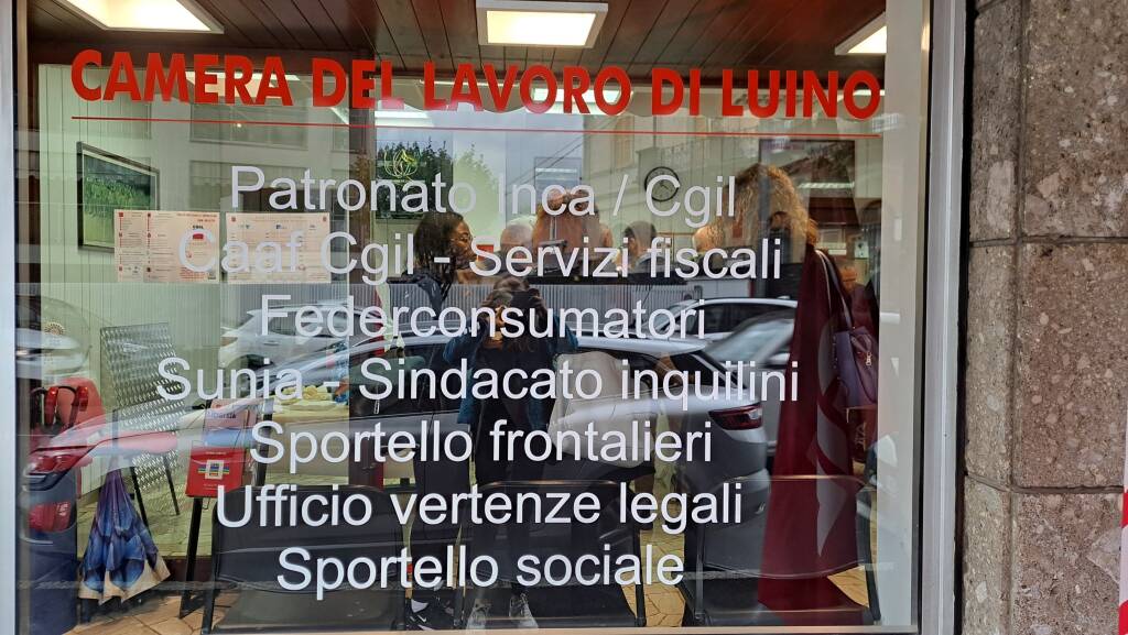 La nuova Camera del Lavoro di Luino
