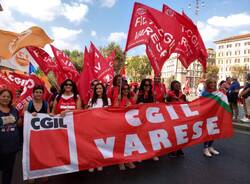 "La via Maestra" varesini a Roma per la grande manifestazione nazionale CGIL