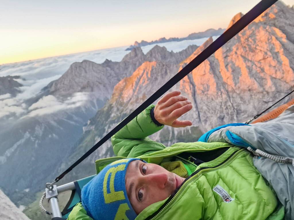 Matteo Della Bordella e Iris Bielli liberano "Madre roccia", nuova via alpinistica sulla Marmolada