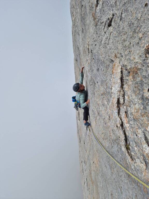 Matteo Della Bordella e Iris Bielli liberano "Madre roccia", nuova via alpinistica sulla Marmolada