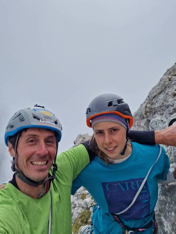 Matteo Della Bordella e Iris Bielli liberano "Madre roccia", nuova via alpinistica sulla Marmolada