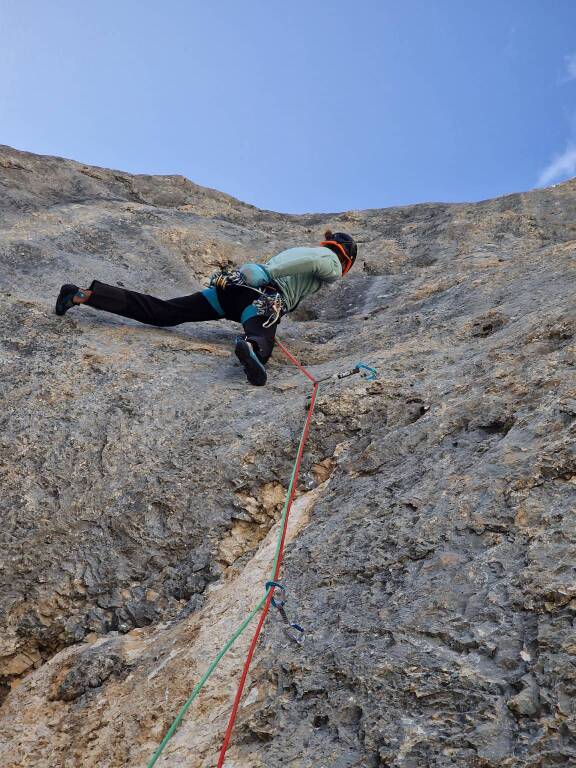 Matteo Della Bordella e Iris Bielli liberano "Madre roccia", nuova via alpinistica sulla Marmolada