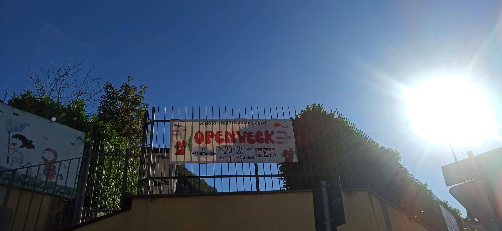 asilo scotti open week
