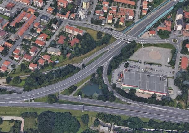 bivio autostrada A26 Gallarate autostradale
