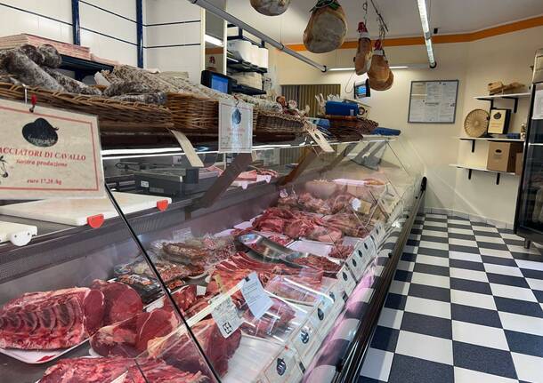 Elidoro Bergamaschi, macelleria di Ispra 