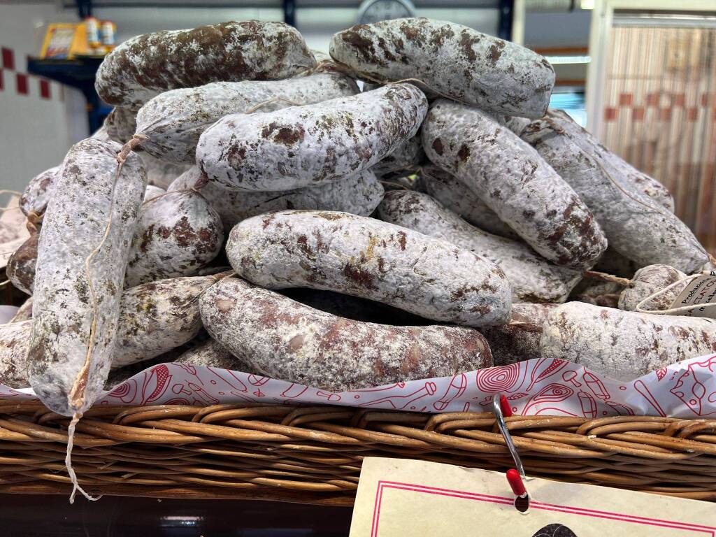 Elidoro Bergamaschi, macelleria di Ispra 