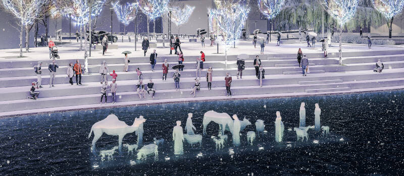 Il progetto per l'affaccio a lago di Laveno