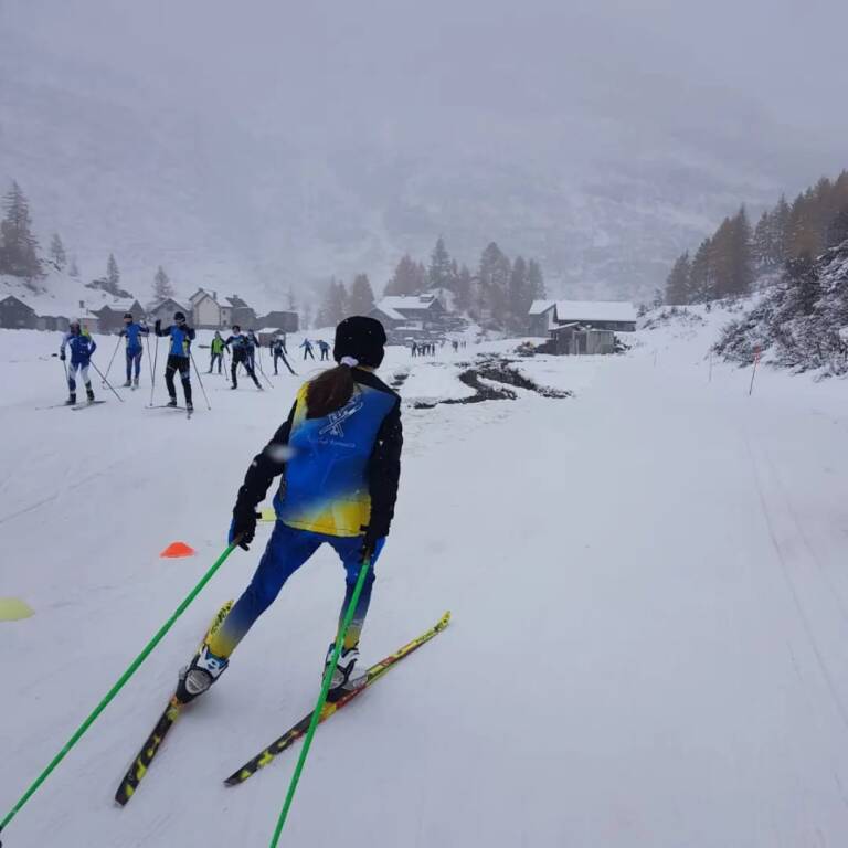 A Riale cominciano gli allenamenti dello Sci Club Formazza