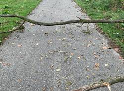 pista ciclabile dopo maltempo