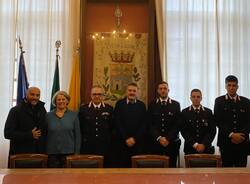 accoglienza 4 nuovi militari assegnati alla caserma