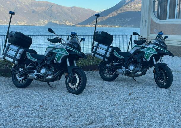 I nuovi “bolidi“ in servizio alla Polizia locale di Luino