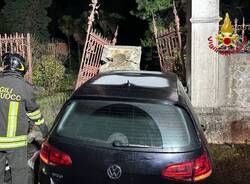 incidente a Germignaga nella notte
