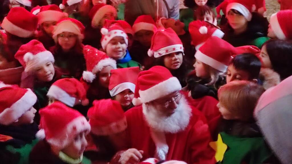 L'albero di trattori alla Fattoria Robustelli di Ranco 