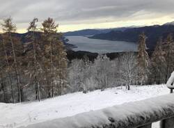 La neve a Pradecolo e Campo dei Fiori