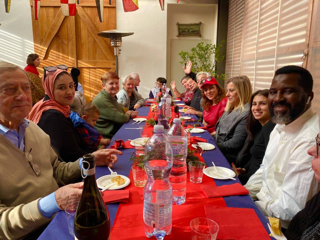 Laveno Mombello, pranzo alle officine dell'acqua 