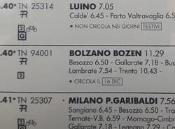treno Luino Bolzano