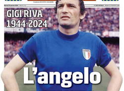 Gigi Riva, le prime pagine dei giornali