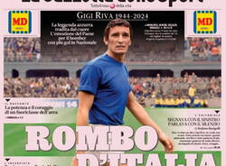 Gigi Riva, le prime pagine dei giornali