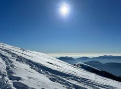Neve sul Monte Lema 