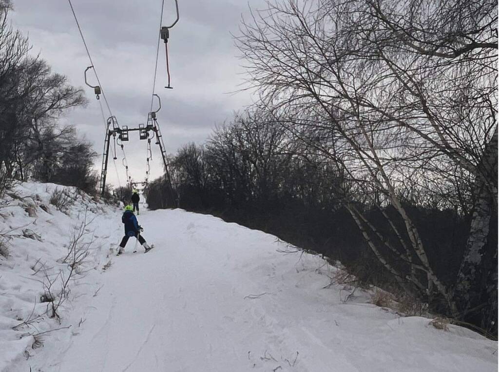 Primi sciatori del 2024 in Forcora