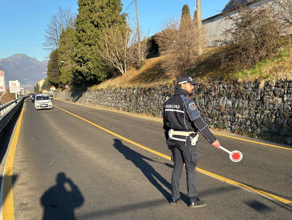 Cantiere Alptransit:  chiude la strada tra Cittiglio e Laveno