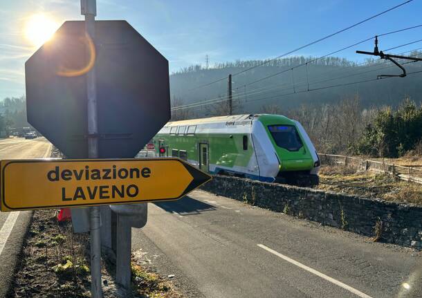 Cantiere Alptransit: chiude la strada tra Cittiglio e Laveno
