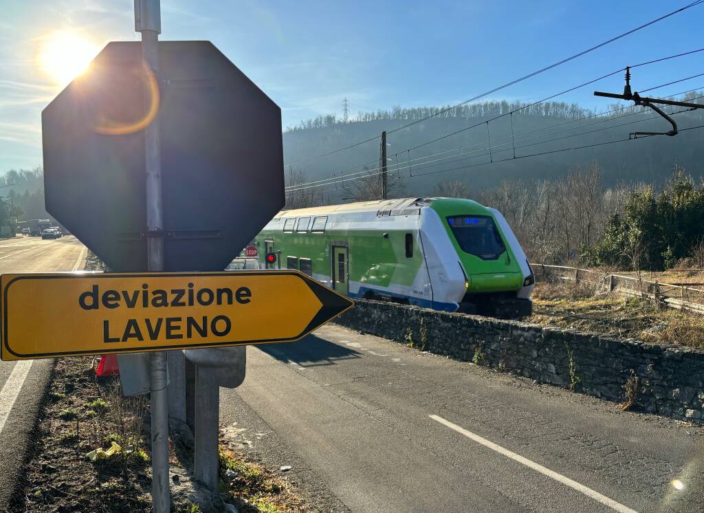 Cantiere Alptransit:  chiude la strada tra Cittiglio e Laveno