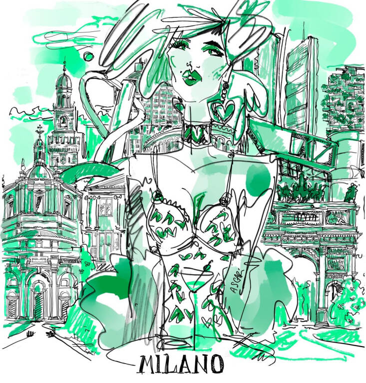 Le città della Lombardia disegnate da Jacopo Ascari