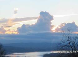 Nuvole sul lago di Varese - Foto di Candido Alberici