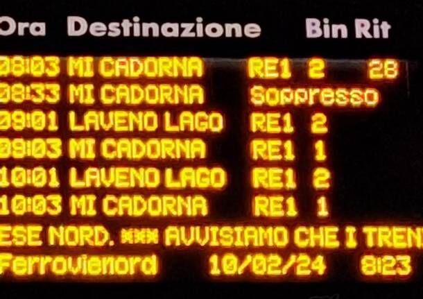 ritardi Trenord