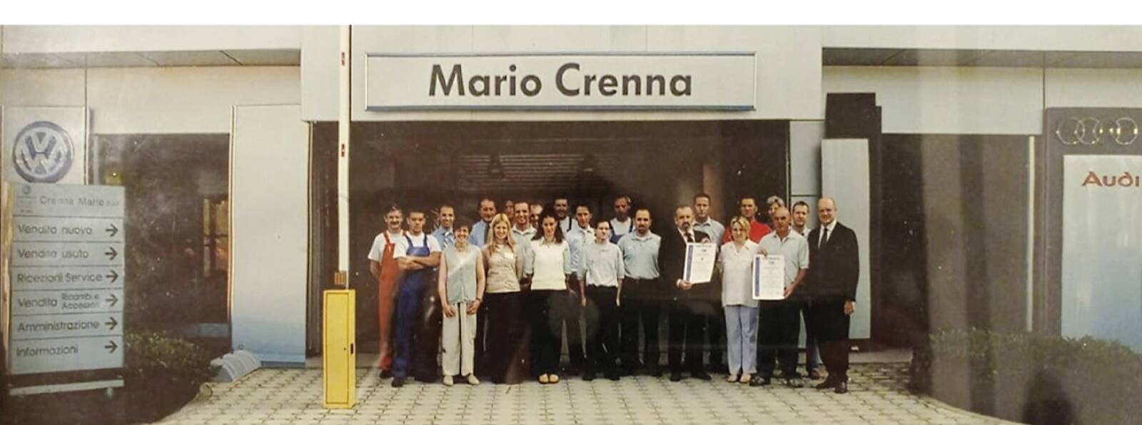 Concessionaria Crenna, cinquant'anni dopo la reunion 