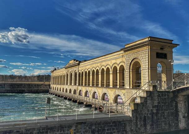 la diga del Panperduto. Somma Lombardo - foto di nadia rossi
