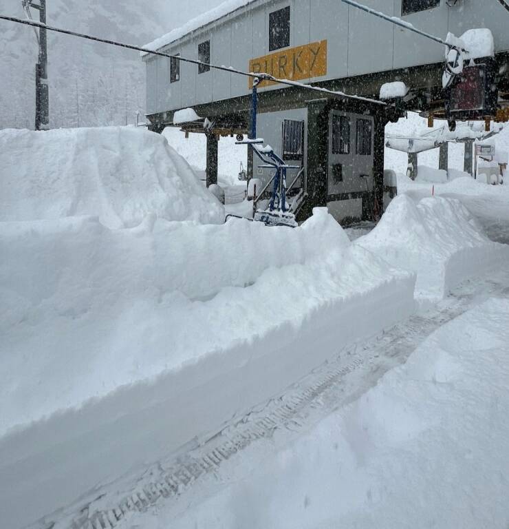 Macugnaga imbiancata