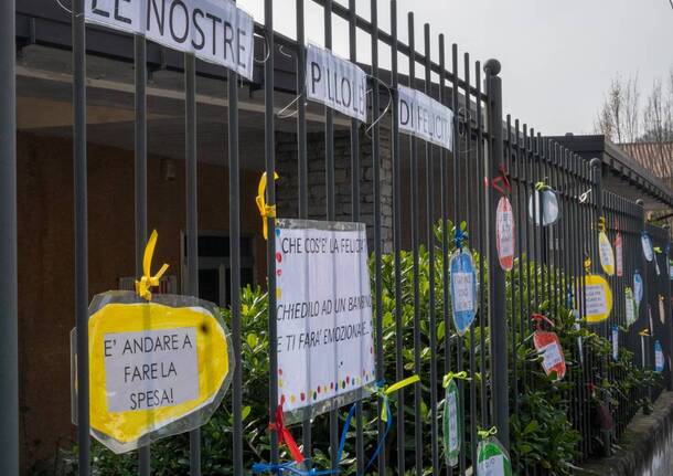 Pillole di Felicità a Besozzo con i bimbi dell'asilo Vasconi 