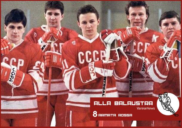 alla balaustra armata rossa