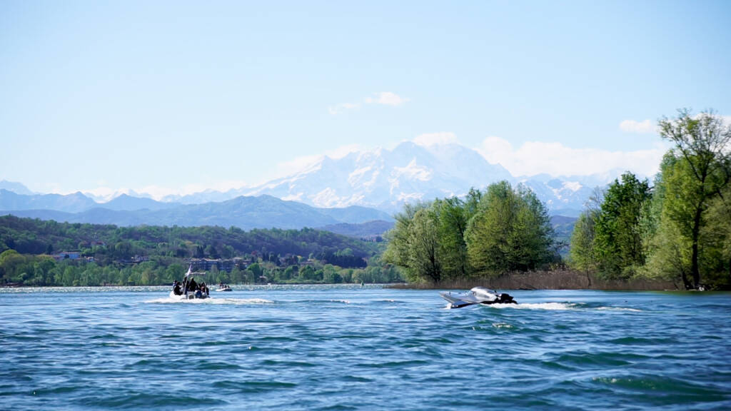 I bolidi delle E1 Series sulle acque del Lago Maggiore