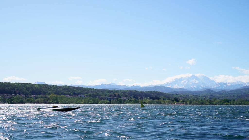 I bolidi delle E1 Series sulle acque del Lago Maggiore