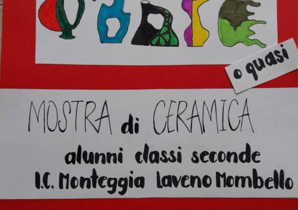 Alle scuole medie di Laveno la mostra di ceramica realizzata dagli alunni