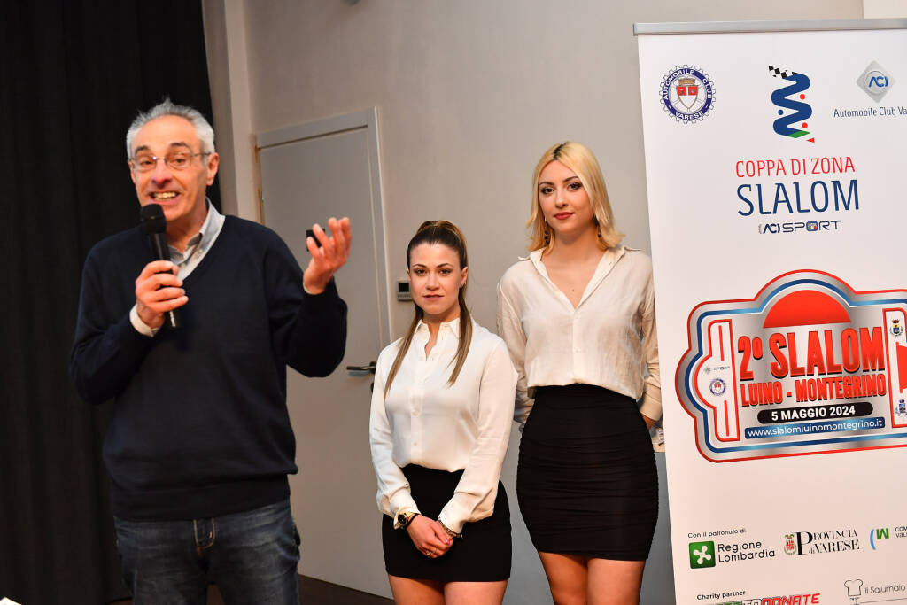 La presentazione dello Slalom Luino-Montegrino