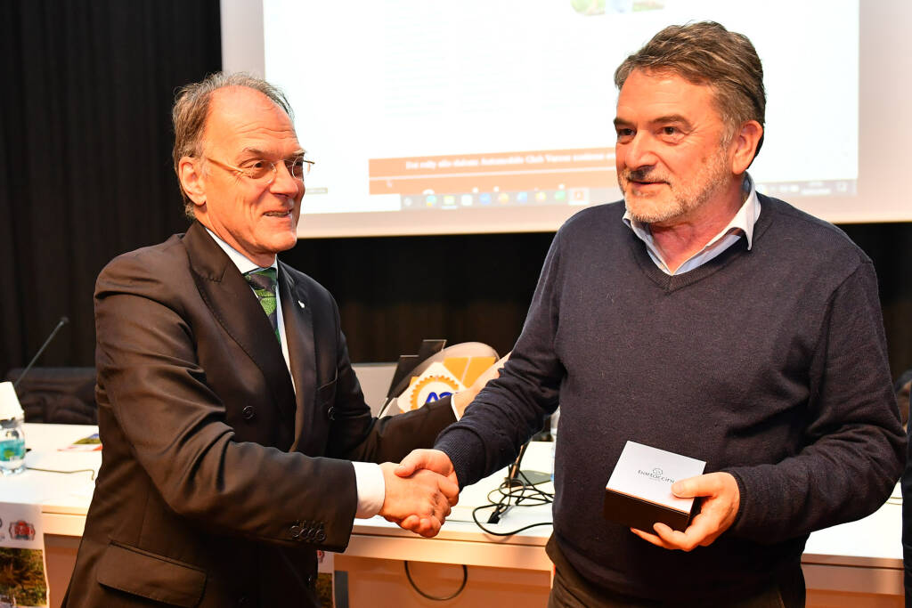 La presentazione dello Slalom Luino-Montegrino