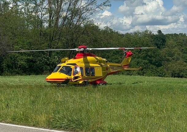 infortunio in fabbrica a Sumirago