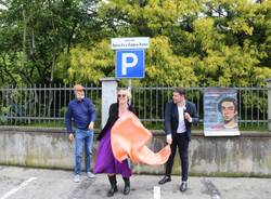 L’inaugurazione di piazza Dario Fo e Franca Rame a Sangiano