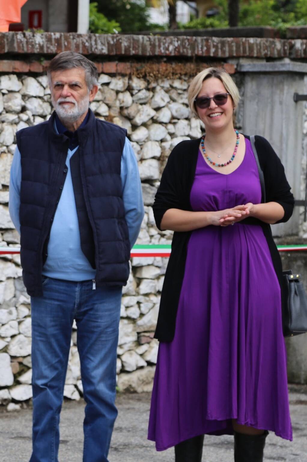 L’inaugurazione di piazza Dario Fo e Franca Rame a Sangiano