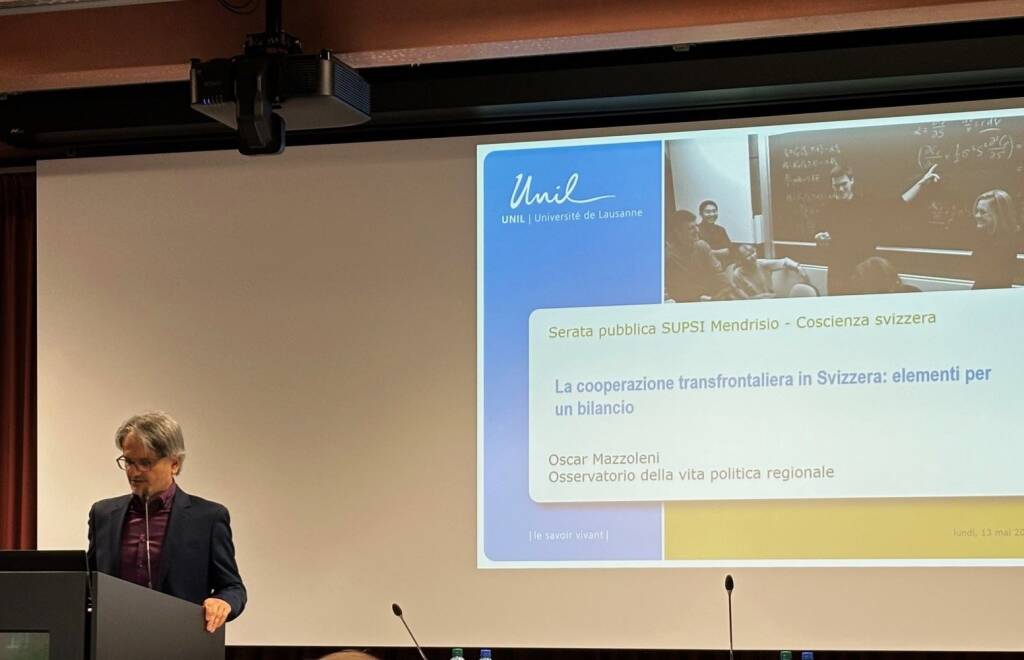 Mendrisio - Presentazione del libro "La cooperazione transfrontaliera"