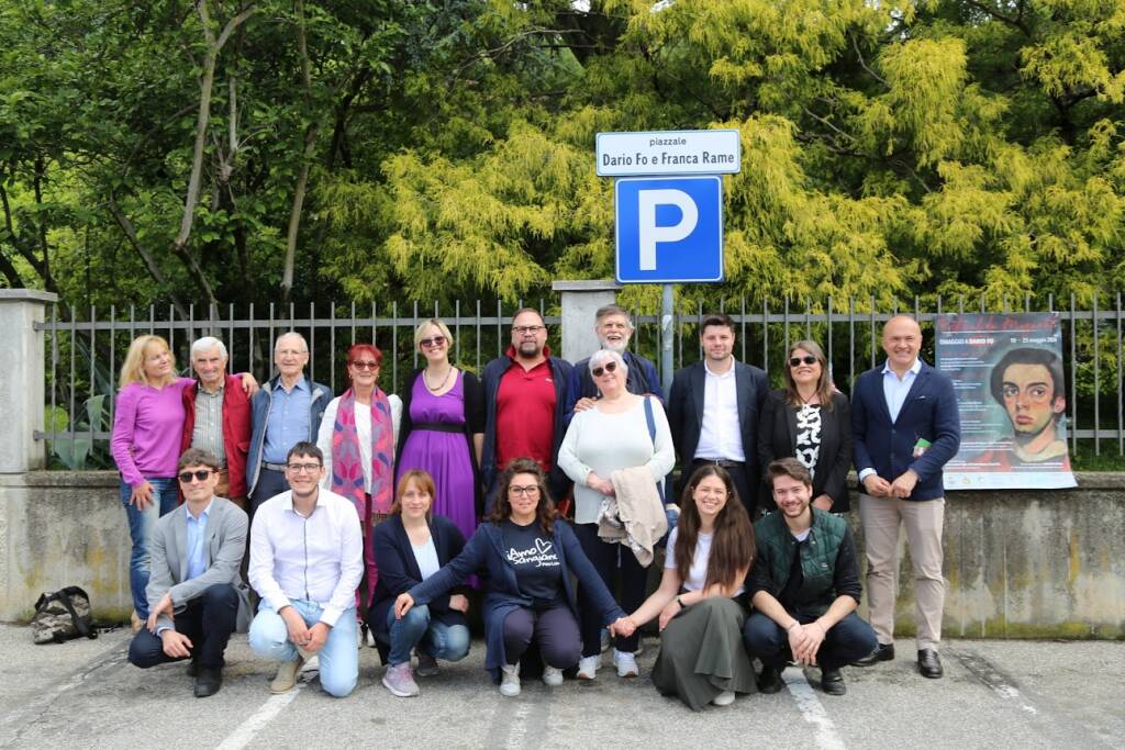 piazza Dario Fo Franca Rame Sangiano