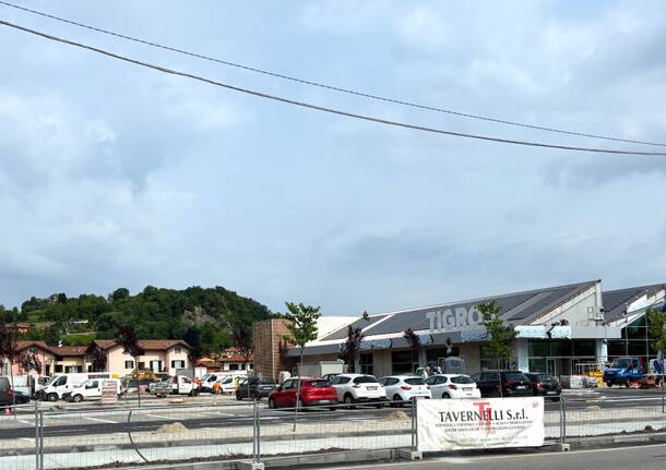 supermercato tigros ispra cantiere ex leva