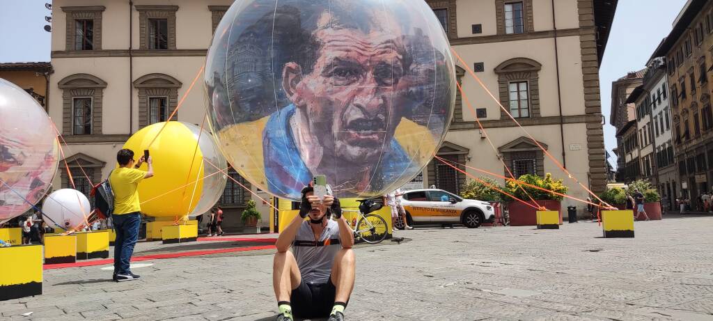 Firenze in giallo per la partenza del Tour de France