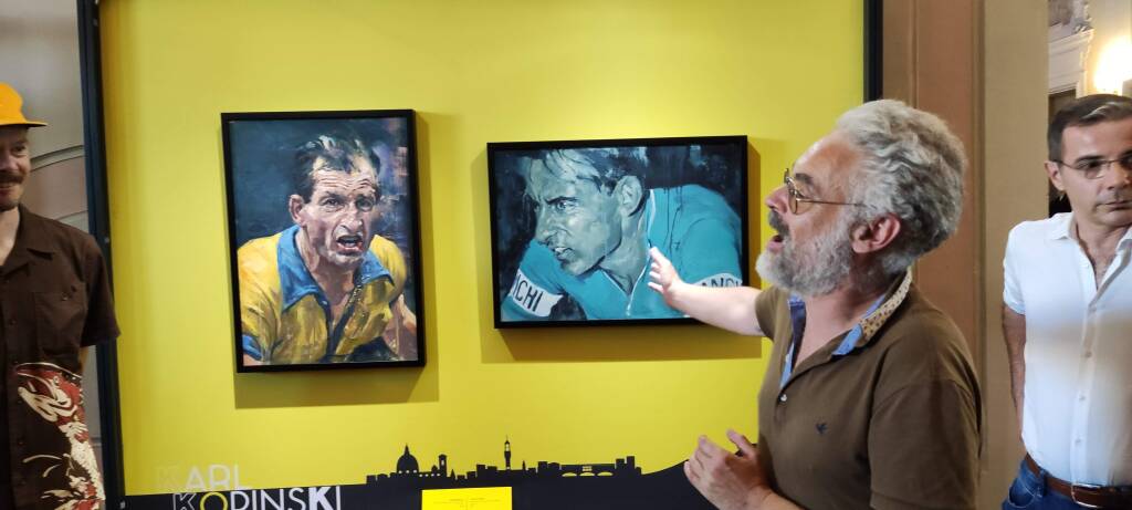 Firenze in giallo per la partenza del Tour de France